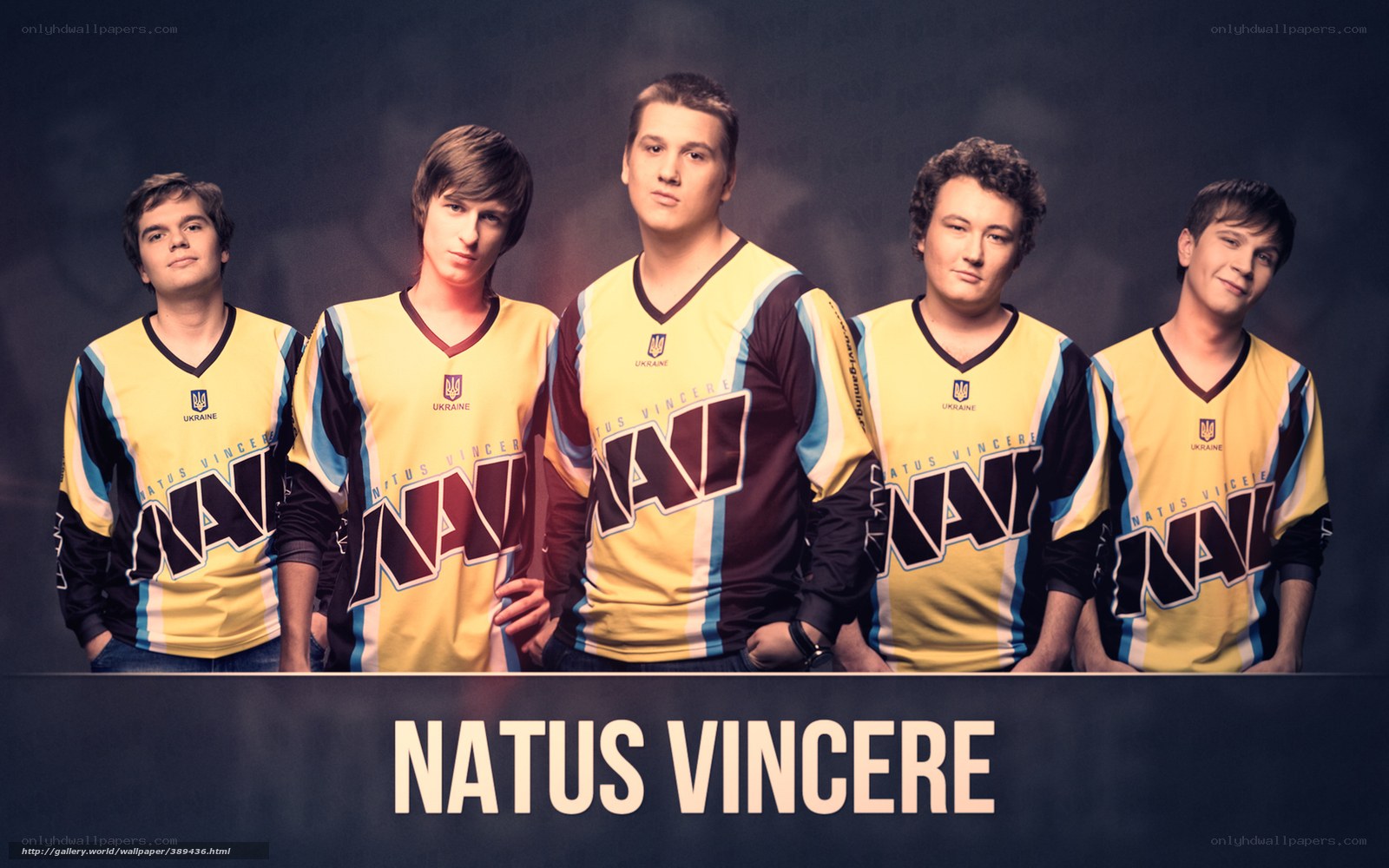 Natus Vincere team portrait