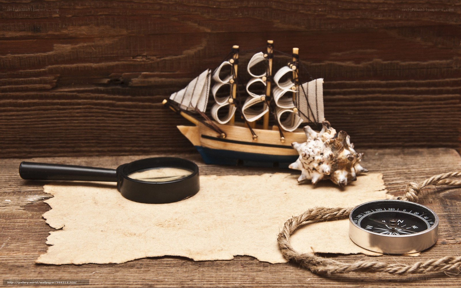 Nautical exploration items