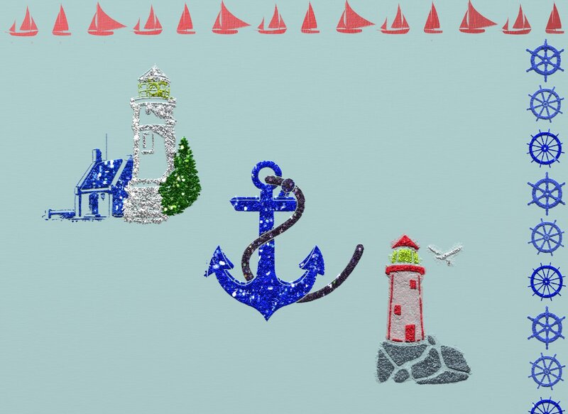 Nautical-themed Embroidery