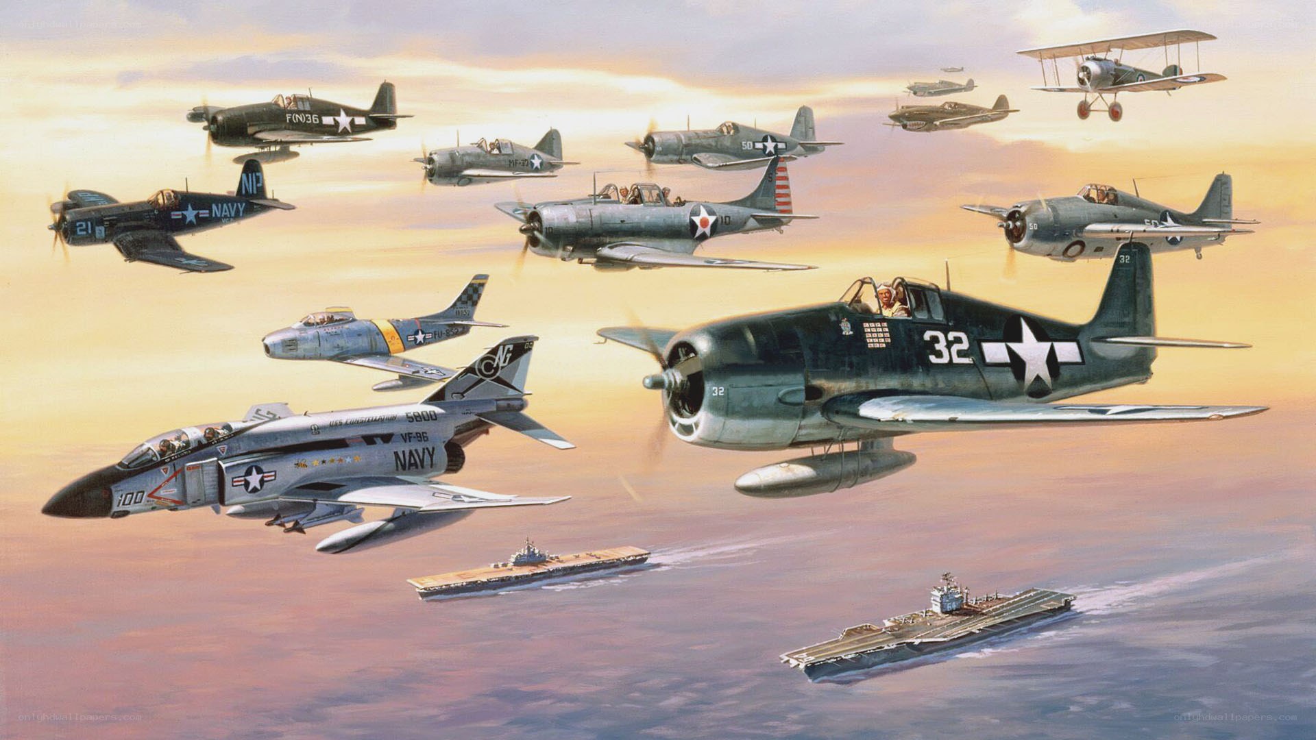 Naval aircraft through the ages