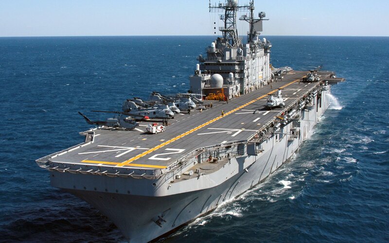 Naval Amphibious Assault Ship — Gray