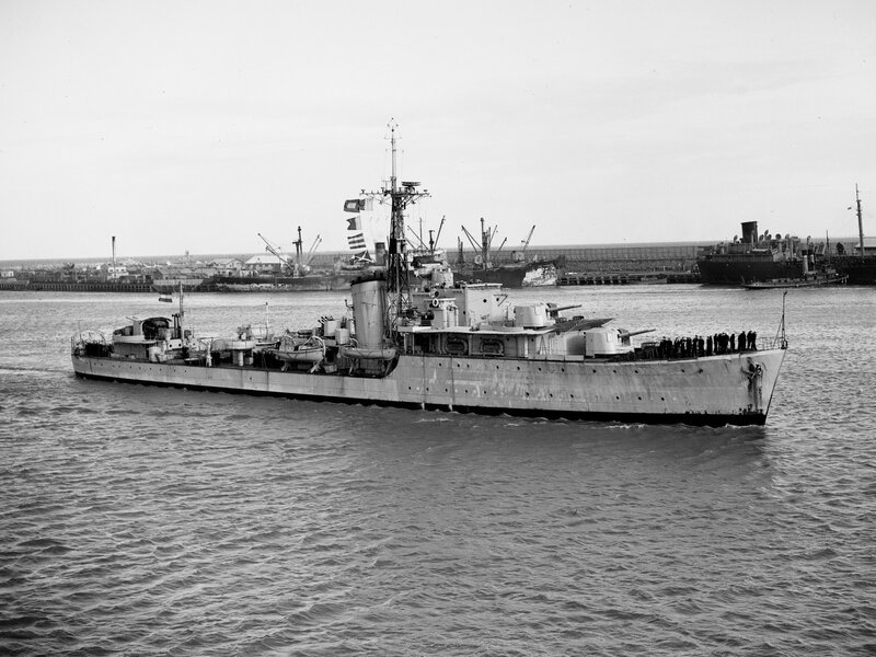 Naval Destroyer Ship