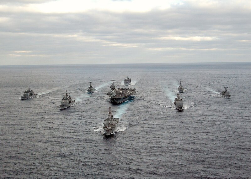 Naval Fleet Formation — Gray