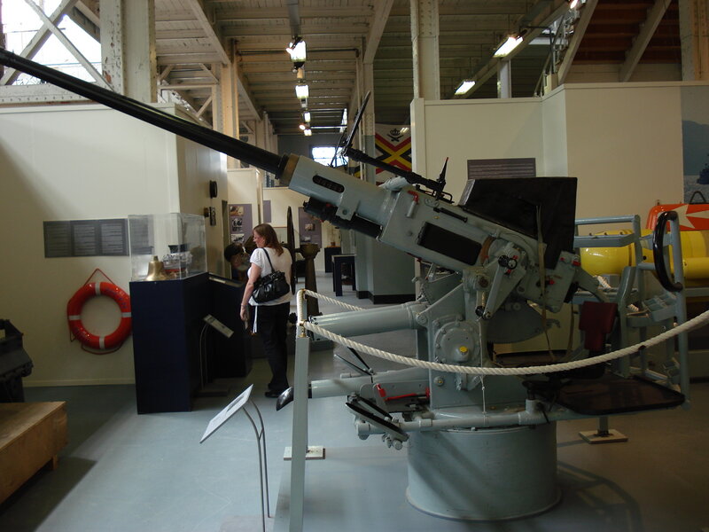 Naval Gun in Museum