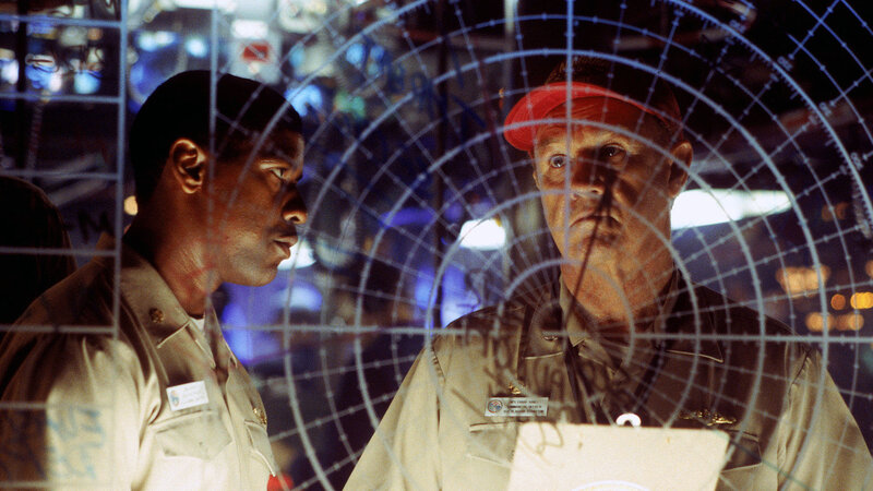 naval officers in radar room