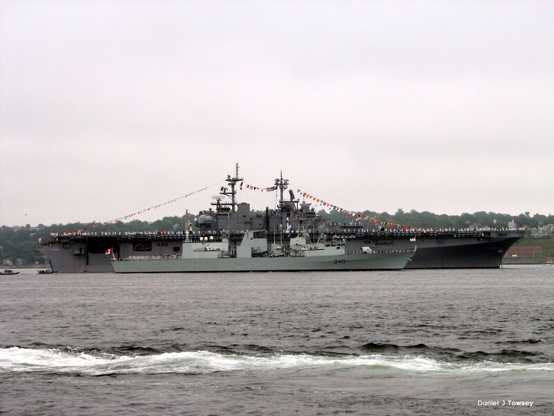 naval ship in harbor