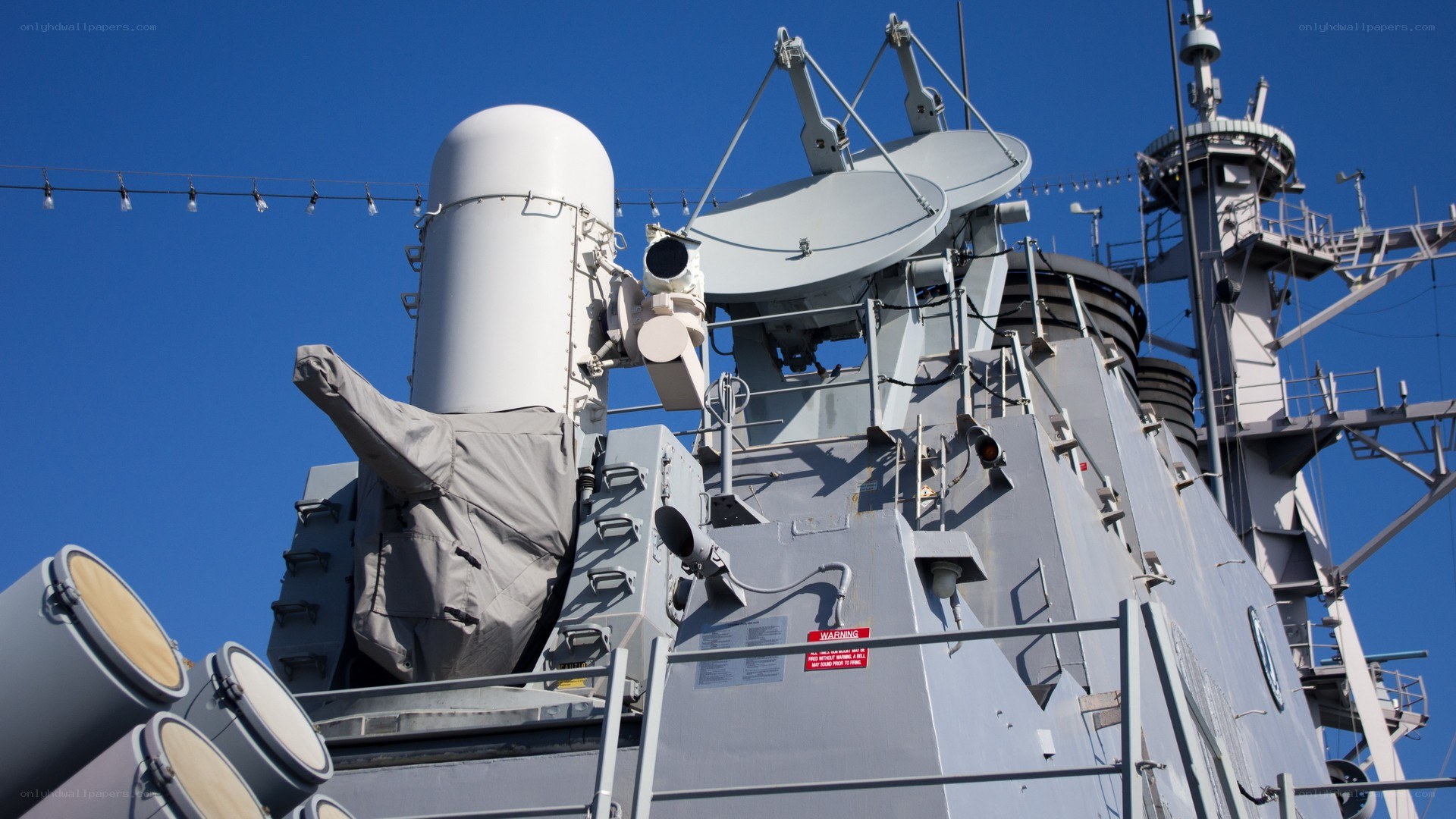 Naval ship radar and missile systems