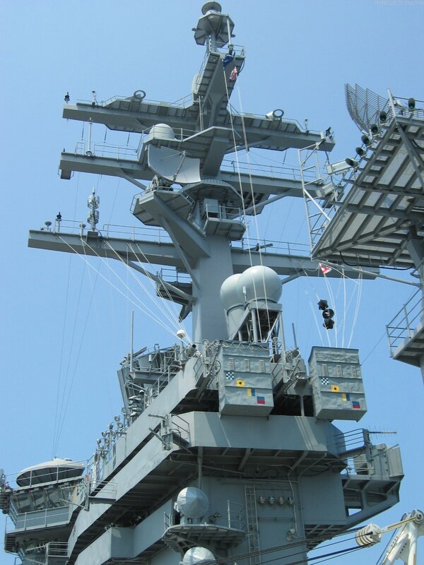 Naval Ship Superstructure — Gray