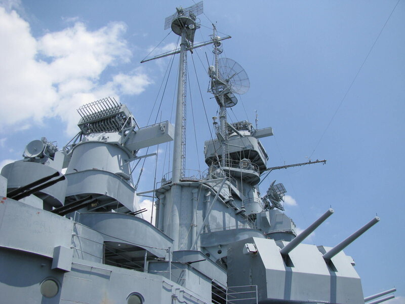 Naval Ship Superstructure