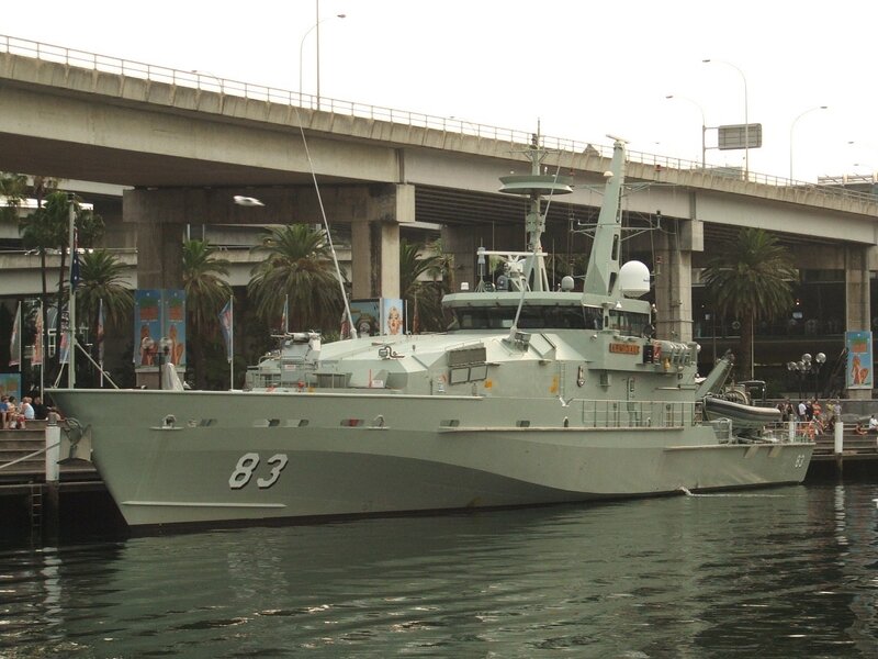 naval vessel at dock