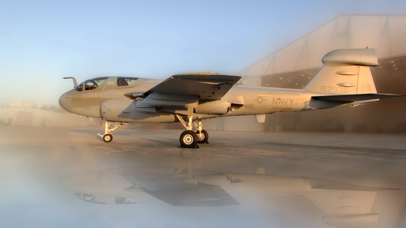 Navy A-6 Intruder on tarmac