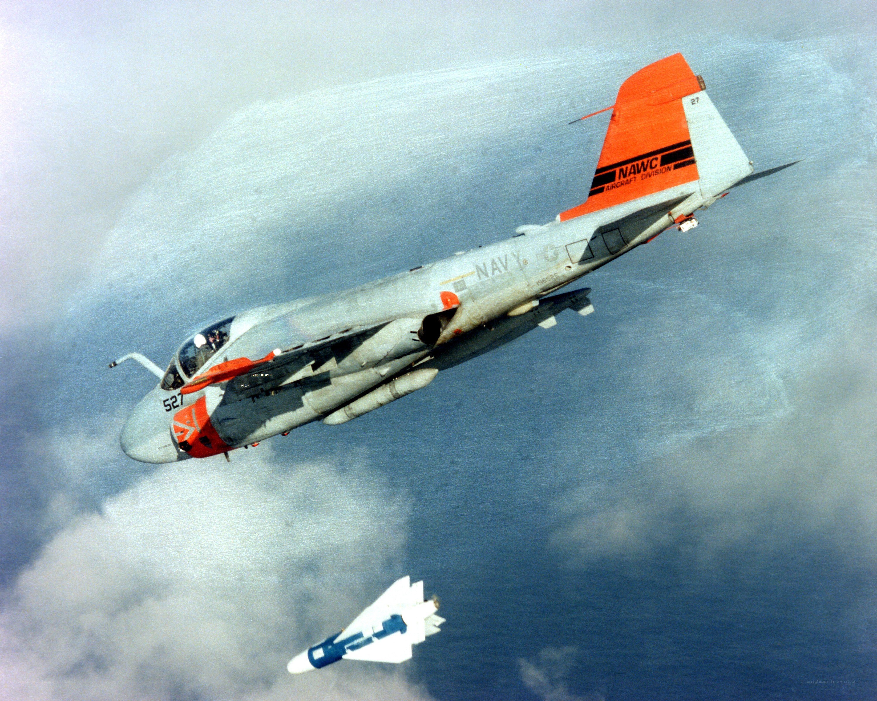 Navy aircraft in flight