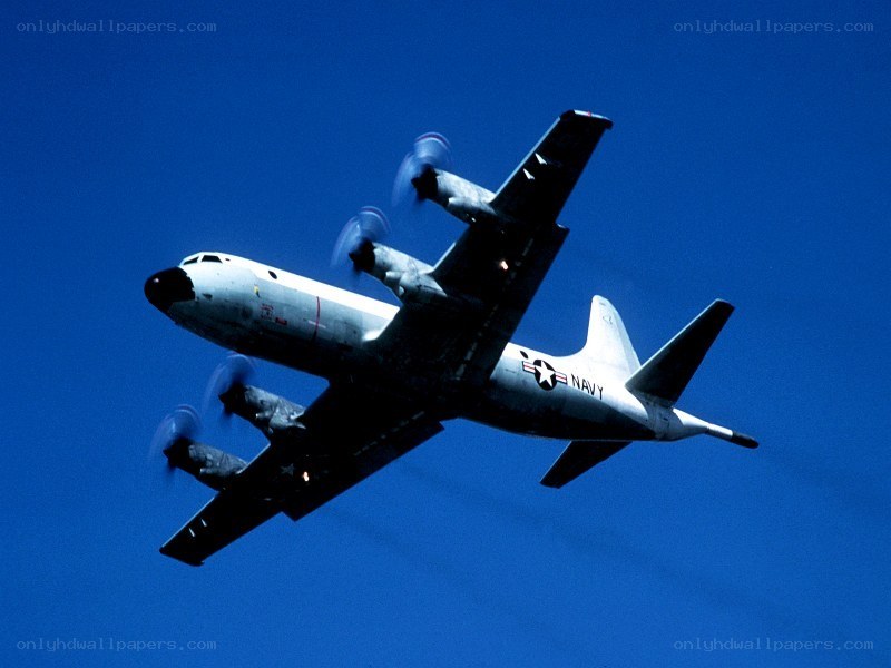 Navy aircraft in flight