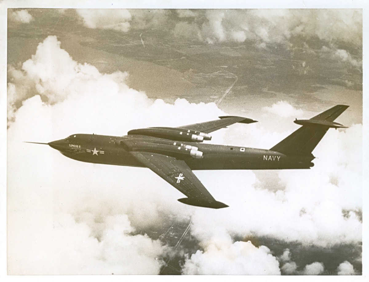 Navy aircraft in flight