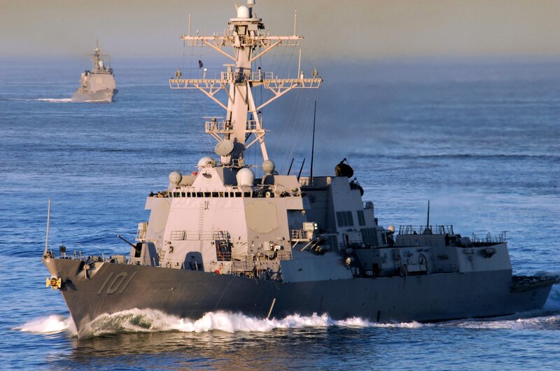Navy Destroyer Ship