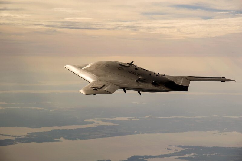 Navy Drone Aircraft — Gray, Serene