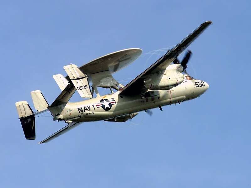 Navy E-2 Hawkeye — Blue