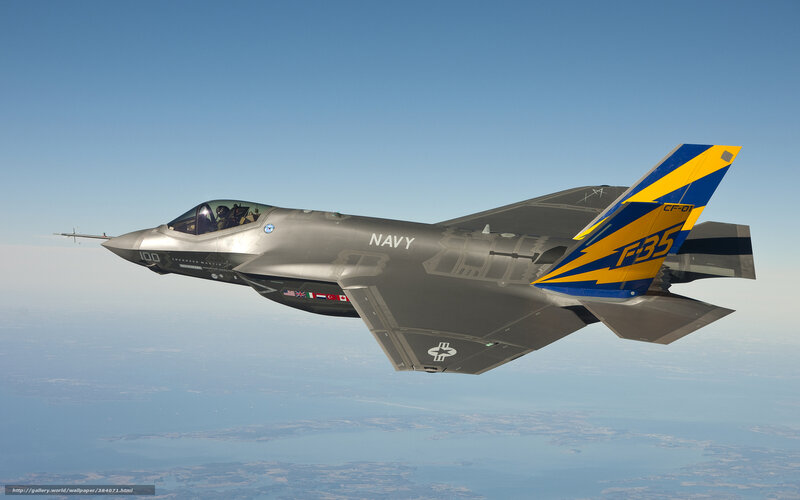 Navy F-35 Fighter Jet