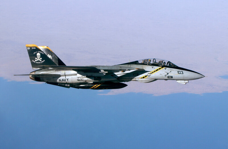 Navy Fighter Jet — Blue, Calm, Photograph