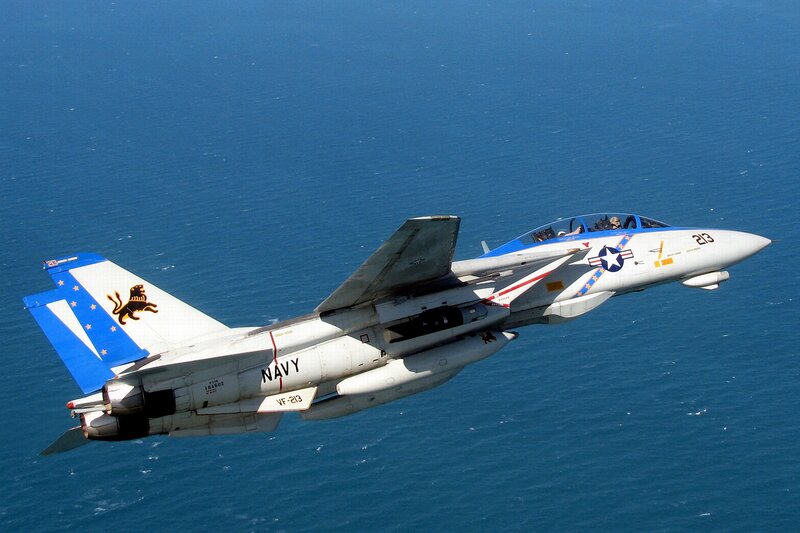 Navy Fighter Jet — Blue, Dynamic