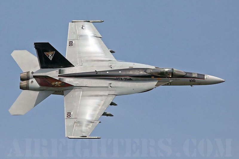 Navy Fighter Jet — Gray, Calm, Afternoon, Photograph