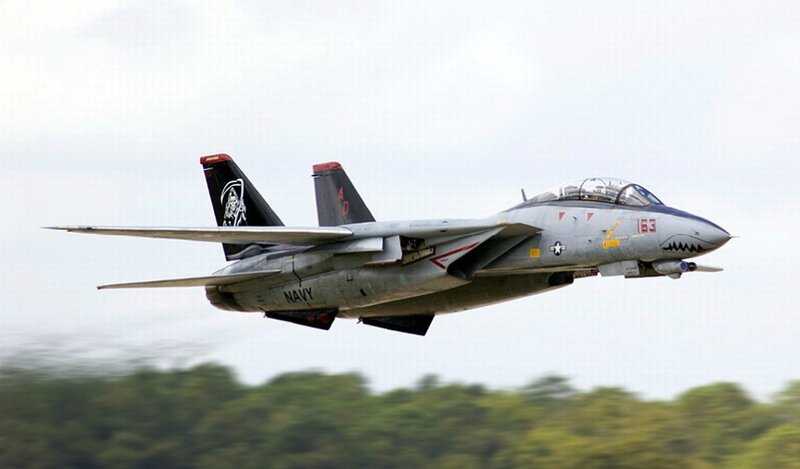 Navy Fighter Jet — Gray, Dynamic, Photograph