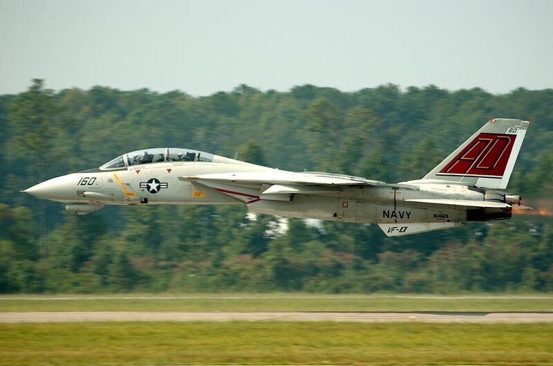 Navy Fighter Jet — Green