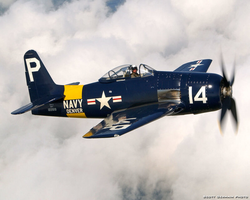 Navy fighter plane in flight
