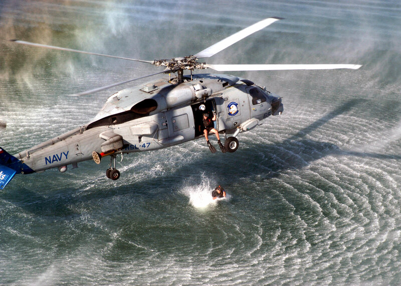 Navy Helicopter Rescue
