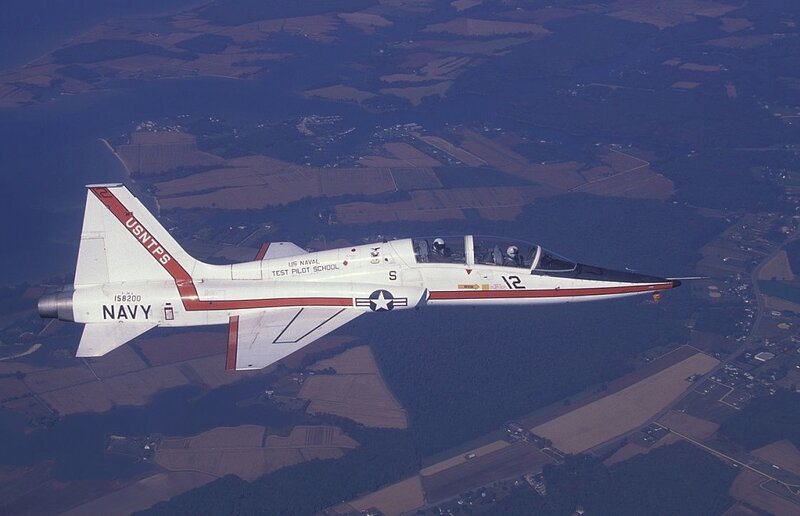 Navy jet in flight