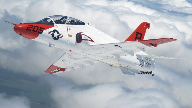 Navy Jet in Flight — White, Dynamic, Photograph, Clouds, Aircraft