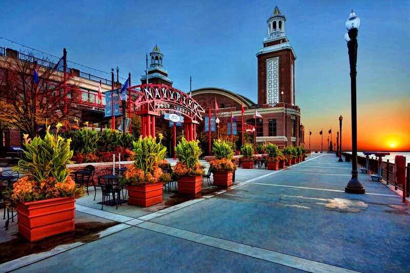 Navy Pier Entrance