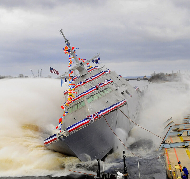 Navy Ship Launching