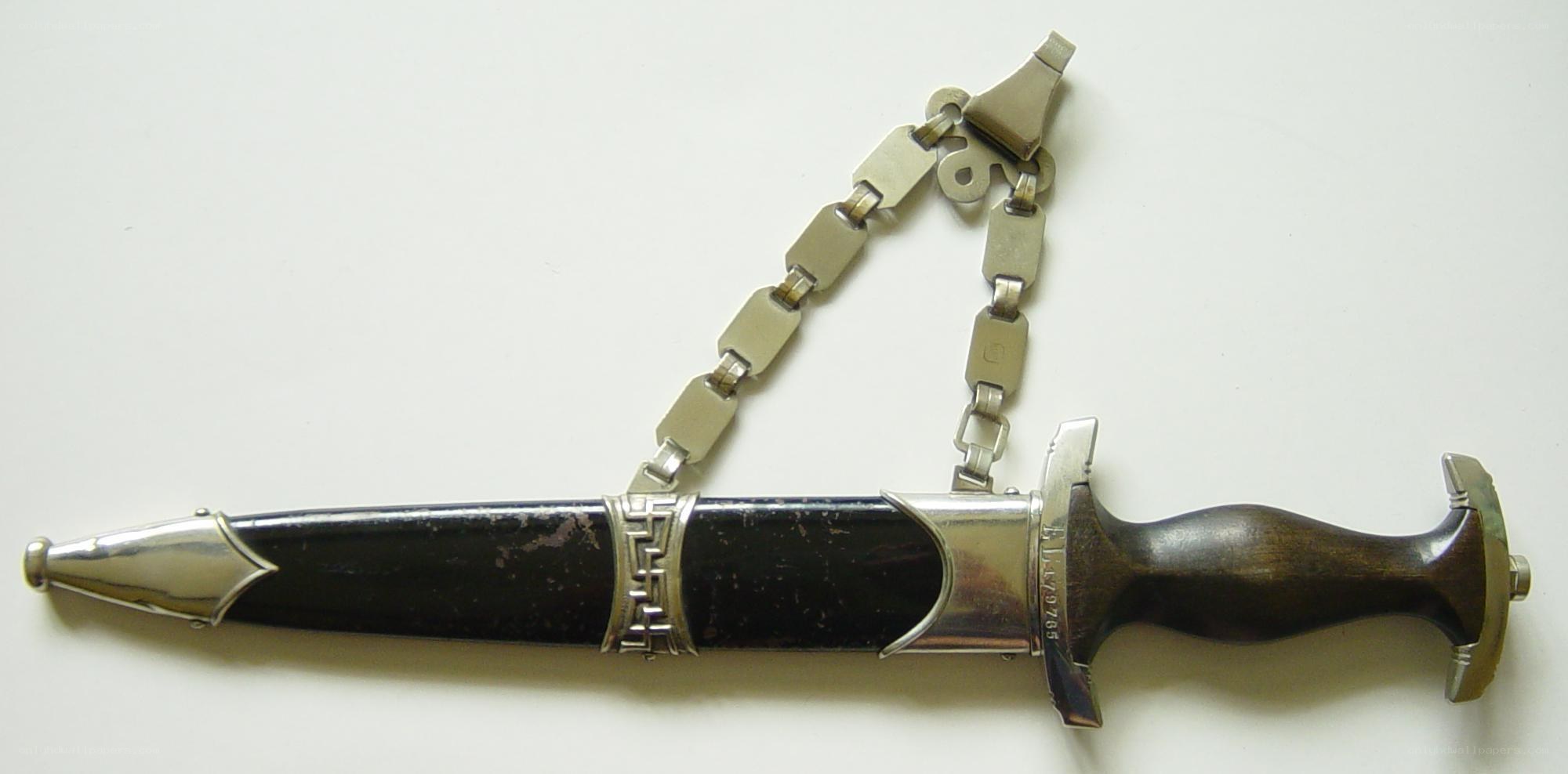 Nazi-era dagger with scabbard