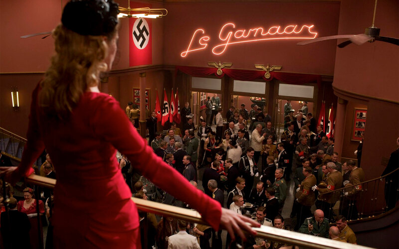 Nazi gathering at Le Gamaar