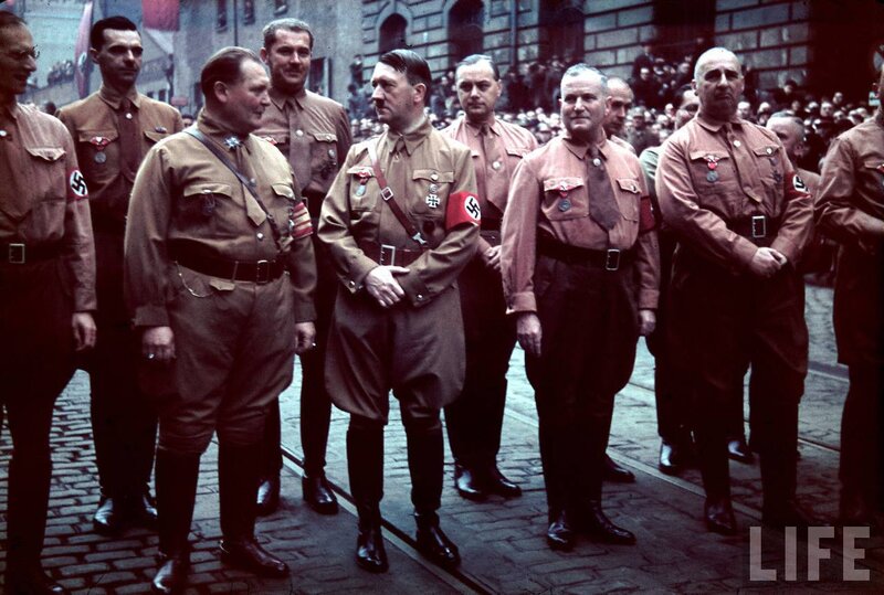 Nazi leaders at a public event