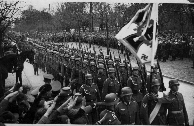 Nazi military parade