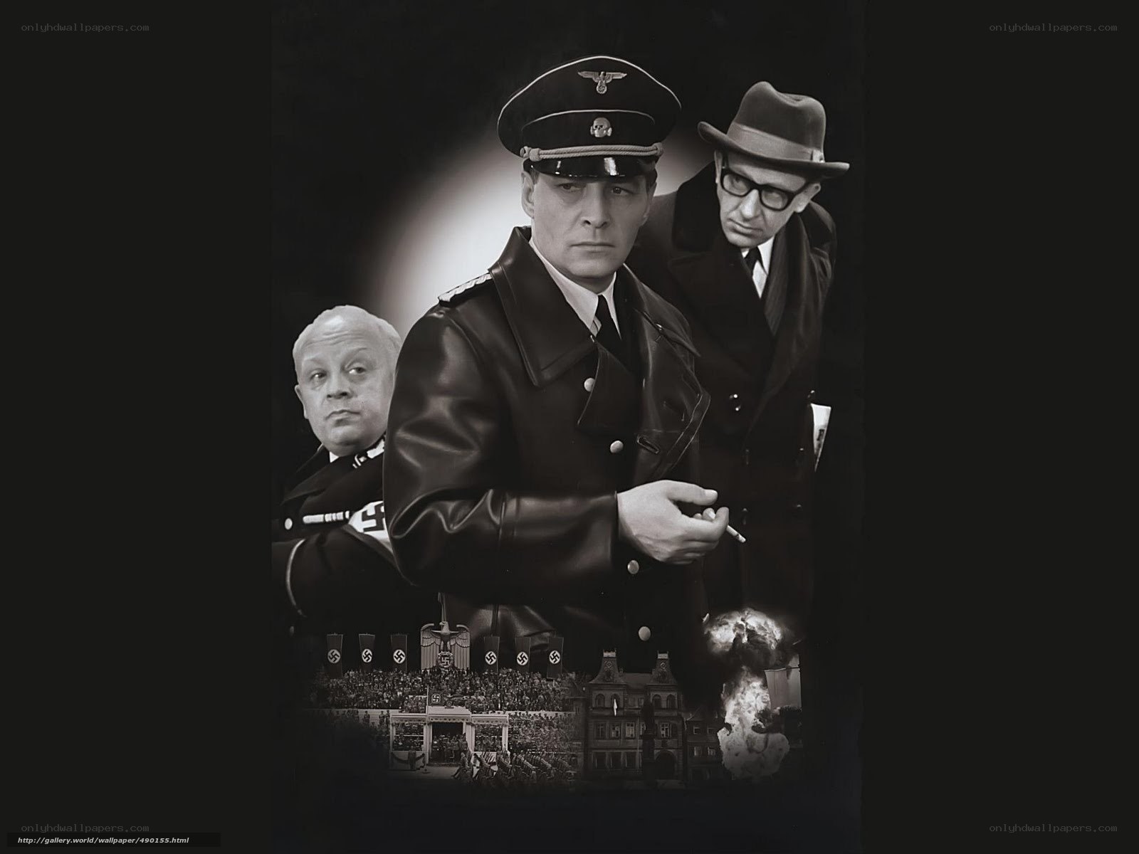 Nazi officer collage