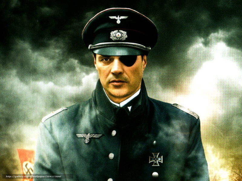 Nazi officer in uniform