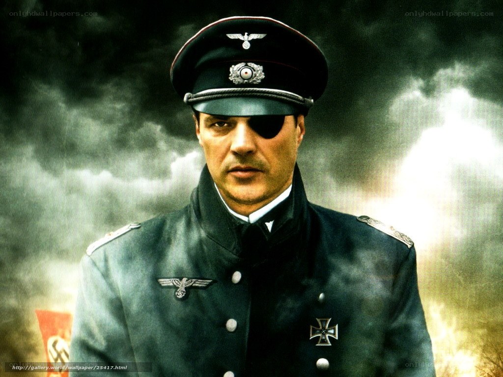 Nazi officer in uniform