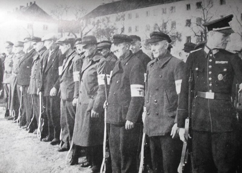 Nazi officials in uniform