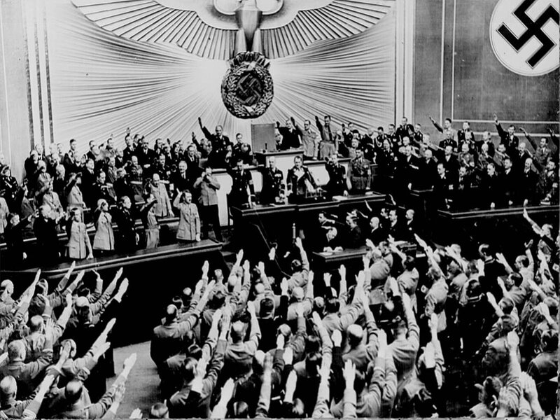 Nazi rally in Germany