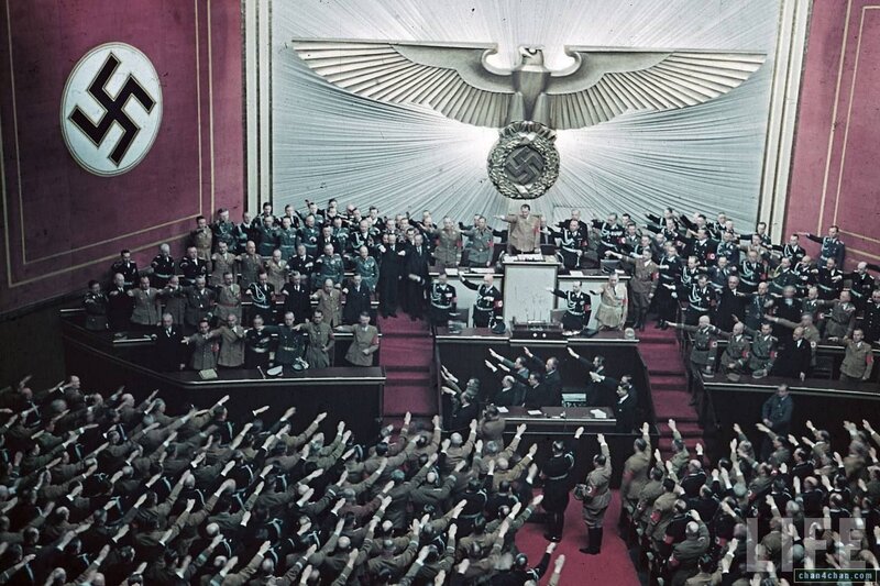 Nazi rally in Germany