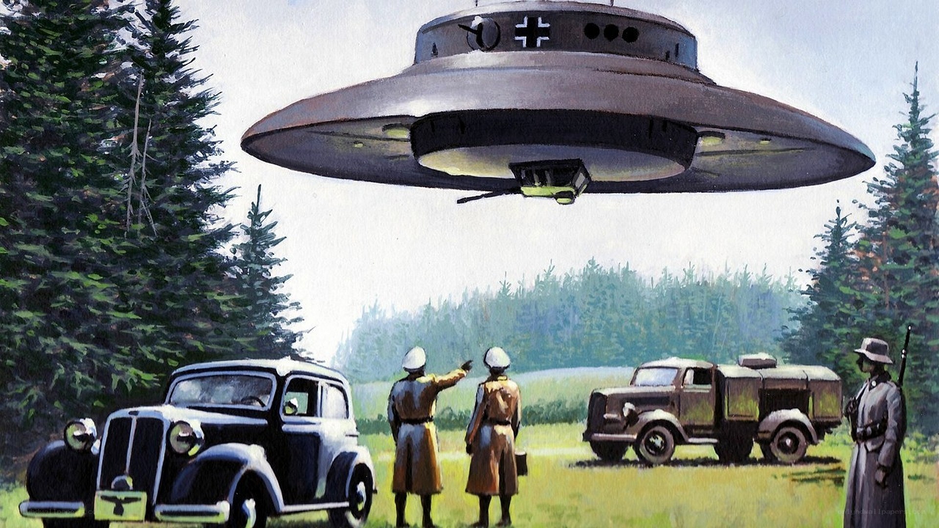 Nazi UFO encounter