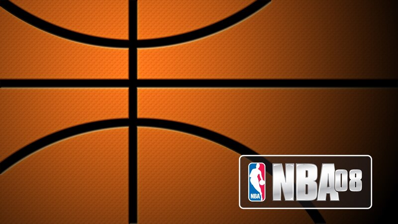 NBA 08 basketball background