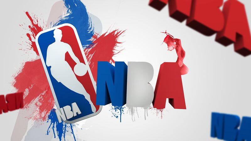 NBA Logo and Text