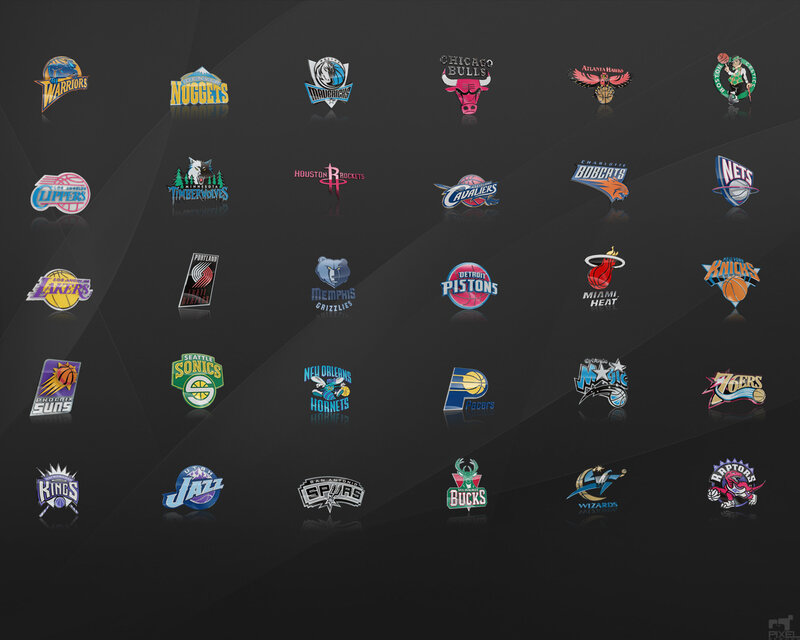 NBA team logos collection