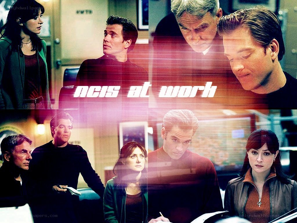 NCIS at work collage