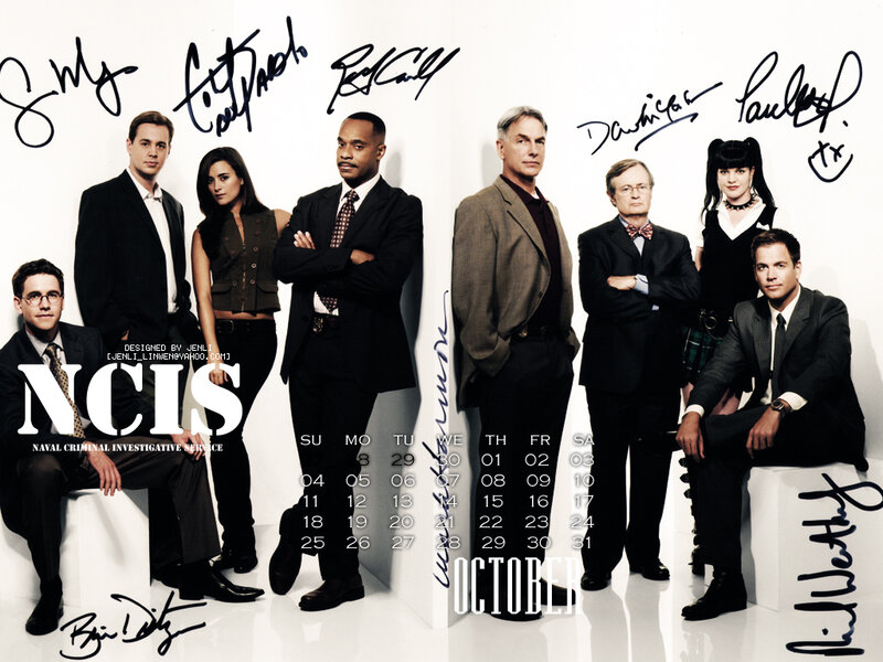 NCIS cast calendar