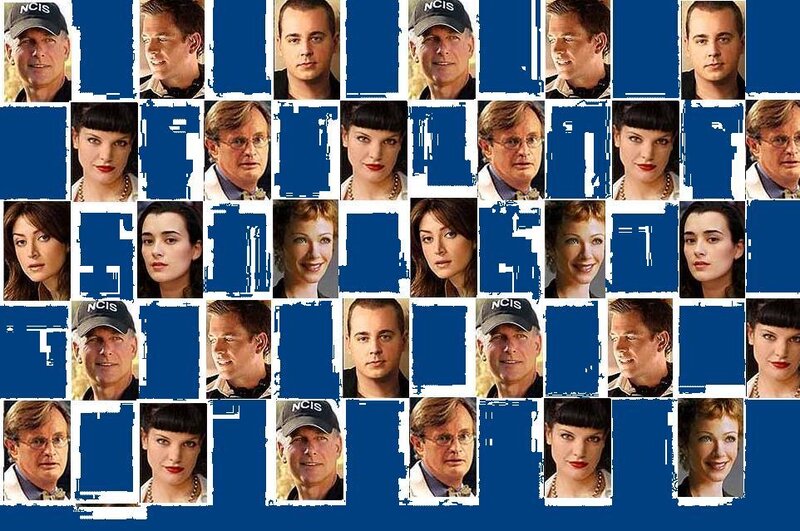 NCIS cast collage